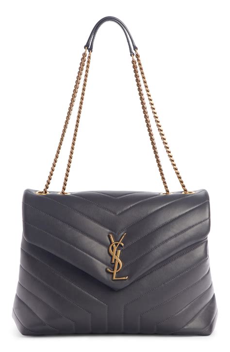 sac yves saint laurent loulou matelasse|Saint Laurent Medium Loulou Matelassé Leather Shoulder Bag.